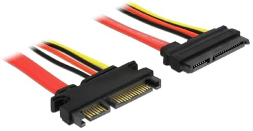 DeLOCK SATA Extension Cable 20cm 22Pin Male to 22Pin Female