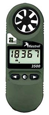 Kestrel 3500 NV Anémomètre de Poche Vert Homme, Olive Drab, Taille Unique