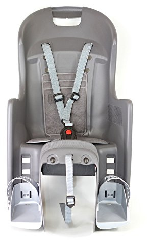 Polisport Kinder Kindersitz BOODIE CFS, Grigio/Argento, L, SEG40N