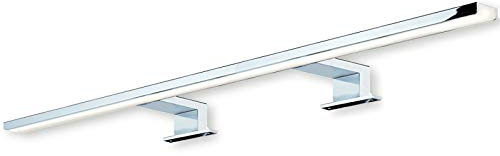 SOTECH LED Spiegelleuchte AALTO 13W 230V neutralweiß 4000 K Länge 800 mm | Badleuchte chrom poliert IP44 geprüft Anbauleuchte Leuchte