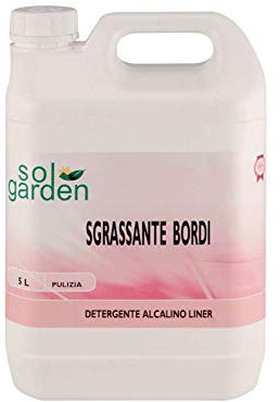 5lt sgrassante liquido alcalino per trattamento e manutenzione bordi piscina