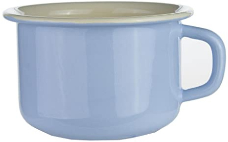 Riess, 0299-006, Kaffeeschale Ø 10cm, BUNT PASTELL, Vol. (rec.): 0,4 Liter, Made in Österreich, LBH: 13,5x11,6x7,2cm, Deckel, Induktionskocher kompatibel, Gasherd geeignet, Elektroherd geeignet