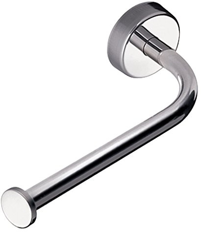 Kapitan Toilettenpapierhalter Selbstklebend Ohne Bohren, Edelstahl Poliert | Selbstklebend ohne Bohren – Edelstahl poliert, ohne Deckel – Made in der EU, 20 Jahre Garantie