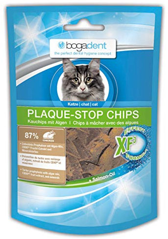 Bogar AGBogadent Plaque-Stop Chips für Katzen, 50 g