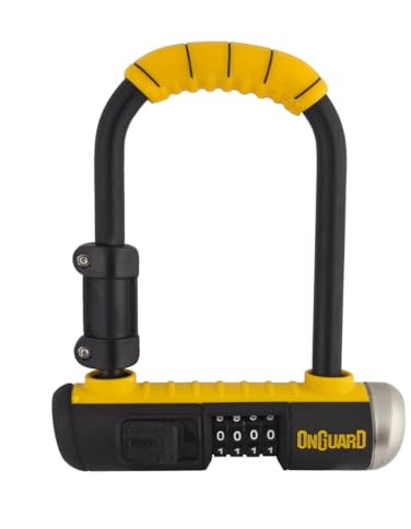 Onguard Bulldog Mini Combo Lock – Gelb, Einheitsgröße