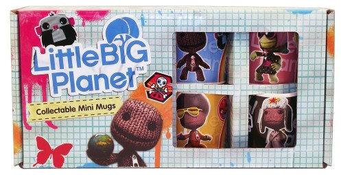 LittleBigPlanet 4 piece Espresso Mug Set
