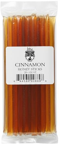 English Tea Store 20 Cinnamon Honey Sticks