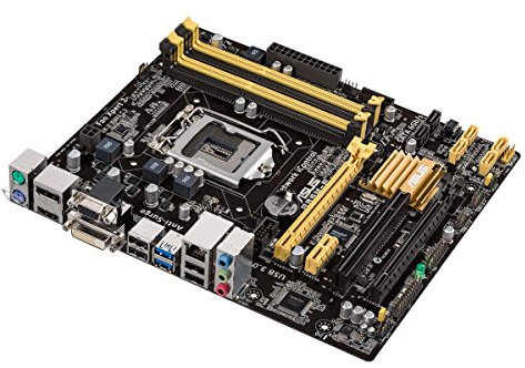 Asus 90MB0F60-M0EAY5 B85M-E Mainboard Sockel LGA 1150 (Micro-ATX, Intel B85, 4X DDR3-Speicher, DVI-D, HDMI, 2X USB 3.0)
