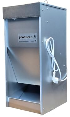 Professional Programmable Automatic Dog Food Dispenser Feeder Model P1 with 40 Liters Capacity, Valid for Outdoors