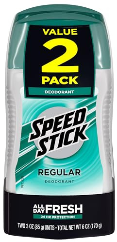 Speed Stick Deodorant Twin Pack, Regular, 3 Ounce by Speed Stick
