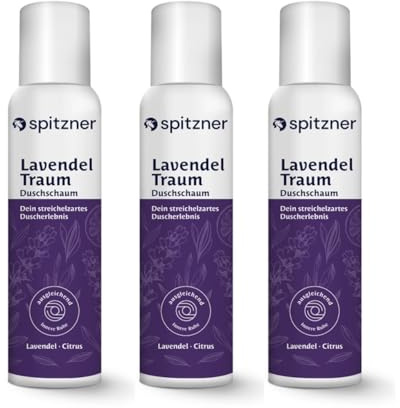 Spitzner Duschschaum Lavendel (3 x 150 ml)