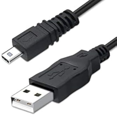 Dragon Trading - Cable USB de repuesto compatible de para cámara digital Fujifilm Finepix JV300 / JV305 / JV500 / JX600