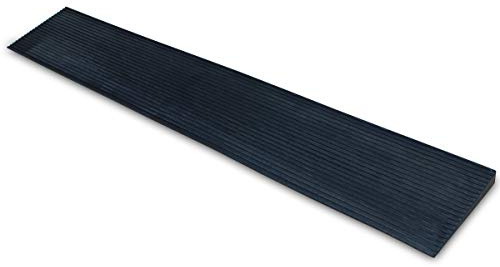 FT-Germany Türschwellenrampe 2,0cm – Gummirampe & Auffahrrampe | Rollstuhlrampe – für Rollstuhl, Kinderwagen oder Rollator – auch als Schwellenrampe