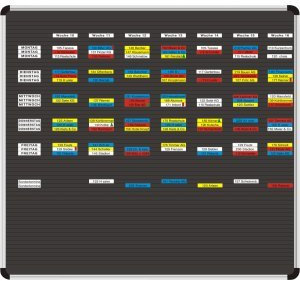 Ultradex Planrecord Stecktafel 72x52cm 38 Steckbahnen