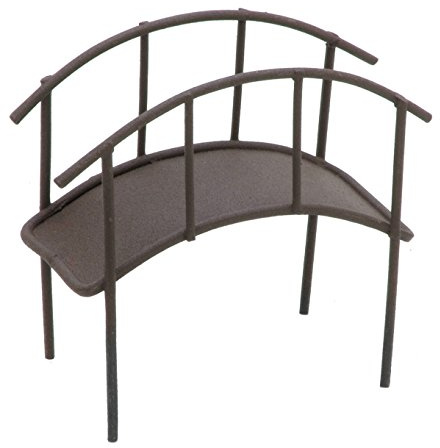 Darice Metal Garden, Bridge Rusty Color
