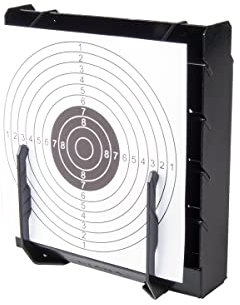 Diana Stahl- Scheibenkasten für Papierzielscheiben (14x14) - Inkl. Wandfestigung - 14x16x5,7cm - Geeginet für Stahl, Blei & Airsoft Munition