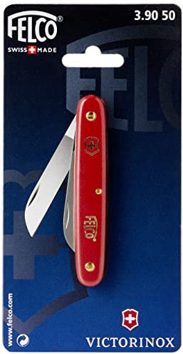 FELCO Curved Grafting Knife Knife Model 39060 57mm Stainless Blade Nurseries Gardening Grafting Forestry Planting Olive Grove Vine Yard Made in Switzerland