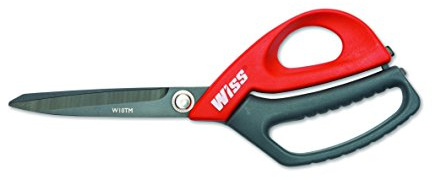 Crescent Wiss 10 Titanium Coated Shop Shears - W10TM,Black