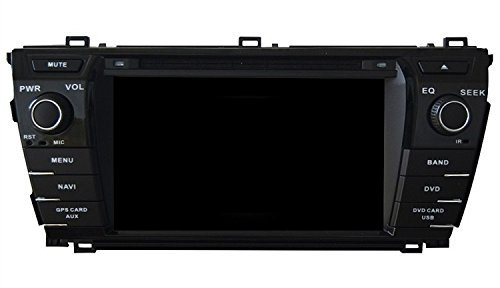 GOWE Android capacitivo GPS Navigation 7 lettore DVD per Toyota Corolla 2013-2015 con Bluetooth/RDS/3G/WIFI/iPod/SWC/Mirrorlink