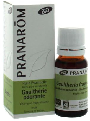 Pranarom - Aceite Esencial Gaulteria Olorosa 10 ml - Bio - 10 ml | Articulations et muscles Confort circulatoire