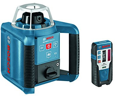 Bosch Professional Pack Laser Rotatif Extérieur GRL 300 HV avec Trepied et Mire 061599405U