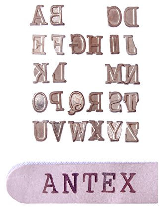 Antex R8Q0L030 Buchstaben-Brennstempel für Brandmalerei