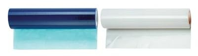 Glasschutzfolie selbstklebend 500mm x 100m blau