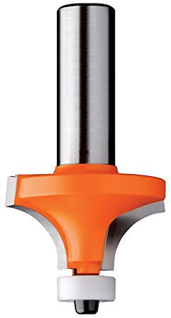 CMT 880.505.11 – HW Solid Surface Round Over Router Bit w/Bearing S = 12.7 D = 28,7 x 15 x 62,5 R = 8