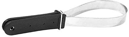PFIFF 009008 Schweißmesser, Metall, Fellpflege Pferdepflege, Gerade, ca. 60x3cm