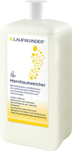 Laufwunder Hornhautweicher hilft Hornhaut und Hühneraugen zu entfernen, 1000 ml