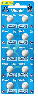 Bheema - 10 piles alcalines AG13 LR44 G13 -D303 L1154 L1154F