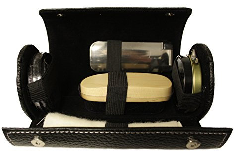Schuhreinigungs-Set zylindrischen Fall – Kostenlose Gravur
