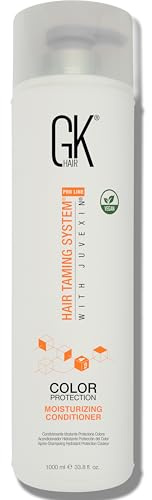GK HAIR Global Keratin Moisturizing Conditioner (1000ml/33.8 Fl Oz) for Hydrating Color Protection Dry Damage Curly Frizzy Color Treated Hair Repair Organic Paraben Sulfate Free All Hair Types