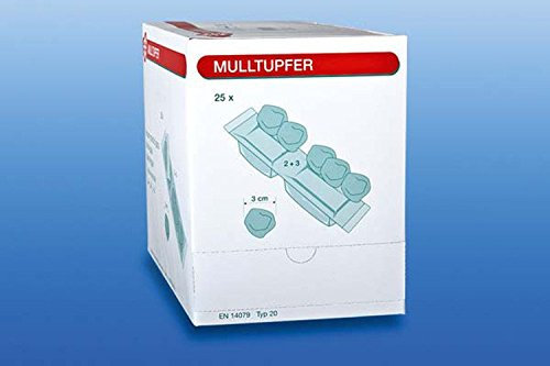 TUPFER Set 2+3 steril 25 St