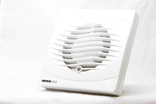 Manrose Extractor Fan White 100MM 4 Timer Model Bathrooms & Toilets