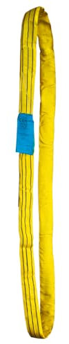 PONSA - Hebeschlinge - Rundschlinge Schlupf Hebeband 4m Umfang, 2m Nutzlänge - Polyester - EN 1492-2 Norm - Tragkraft bis zu 3000 kg
