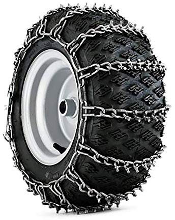 Husqvarna 954050201 Snow Thrower Tire Chains Pair, 20-Inch by 10-Inch by 8-Inch