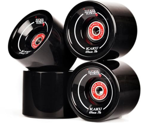 JUCKER HAWAII Longboard Rollen Allround Cruiser Wheels Kaku inkl. Kugellager und Spacer