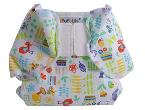 Popolini Überhose PopoWrap Gardentunes für Stoffwindeln Größe S 3-6 kg