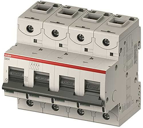 ABB S800N Leitungsschutzschalter Typ B, 4-polig 16A Hohe Leistung DIN-Schienen-Montage