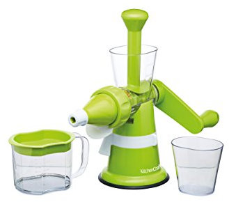 KitchenCraft Healthy Eating Manual Masticating Juicer