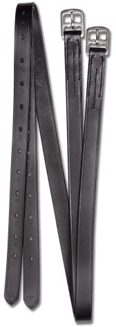 WALDHAUSEN Steigbügelriemen, X-Line, 130 cm, schwarz