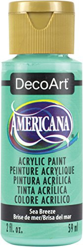 Deco Art Americana Acrylic Multi-Purpose Paint, Sea Breeze,Green,59 ml (Pack of 1)