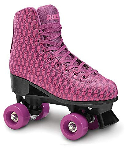 ROCES Rollschuhe Quad Mania Rosa Violett für Eiskunstlauf PVC 550060_001