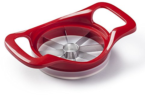 Zeal J217R Apple Cutter & Corer, Plastic, Red