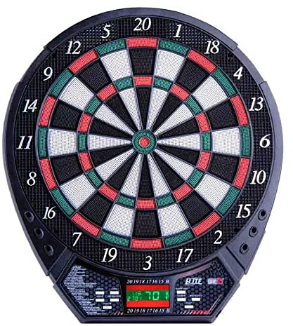 one80 Elite Dartautomat Elektronik Dartboard E-Dartboard Elektronische Dartscheibe 6 Dartpfeile und Ersatzspitzen