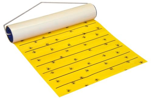 cit Kerbl FlyMaster 299847 - Mulinello da Appendere, Lunghezza Rotolo 9 m, Larghezza Rotolo 30 cm, Trappola per Insetti