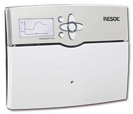 Solarsteuerung Resol DeltaSol MX (inkl. 6 PT1000 Fühlern - 2 x FKP6 - 4 x FRP6) - Komplettpaket