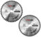 2 x Saxton TCT lama per sega circolare 300mm x 30mm 40 & 60 DENTI per Bosch, Makita ecc