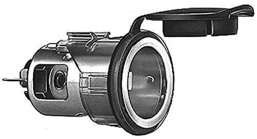 HELLA 8JB 008 023-001 Steckdose - 12V - 2-polig - Einbau - Stecker: Flachstecker - grün
